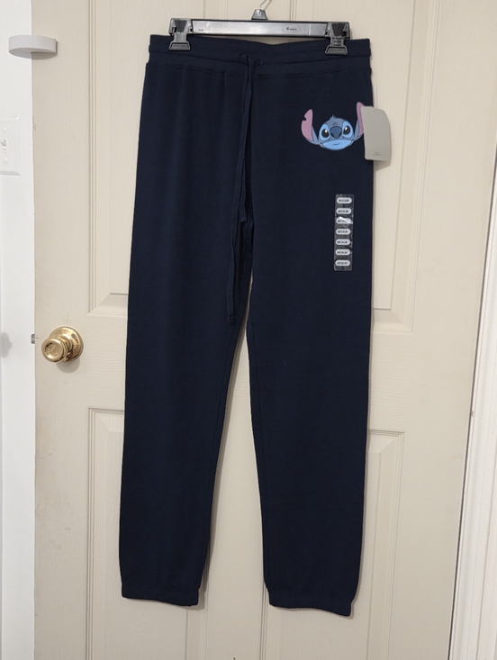 Disney Pants - Disney Stitch Dark Navy Sweatpant